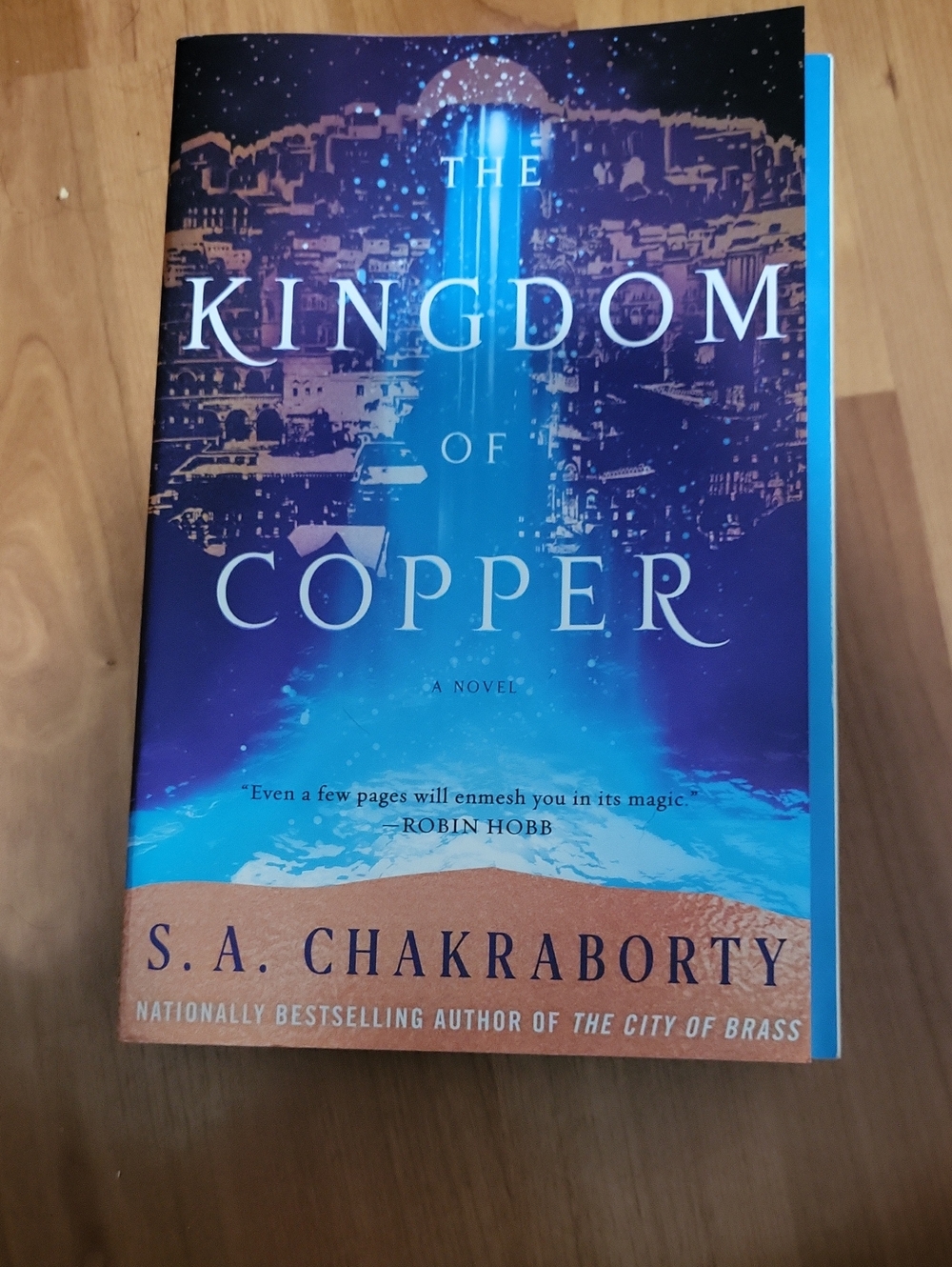 The Kingdom of Copper - Blue Paperback Novel